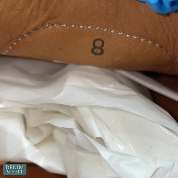 Beckett Simonon Garcia Men’s Sneakers White Grey Blue Leather Suede Size 8 NEW - Picture 11 of 15